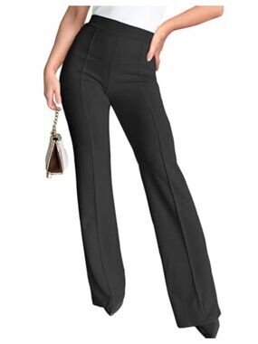Women's Yoga Dress Pants High Waisted Stretch Bootcut Business Casual Pull On